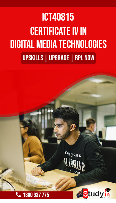Certificate IV in Digital Media Technologies ICT40815 Online qualification in Tasmania, Australia - Study in Pty Ltd Electrotechnology RPL Qualification course Certificate in Tasmania