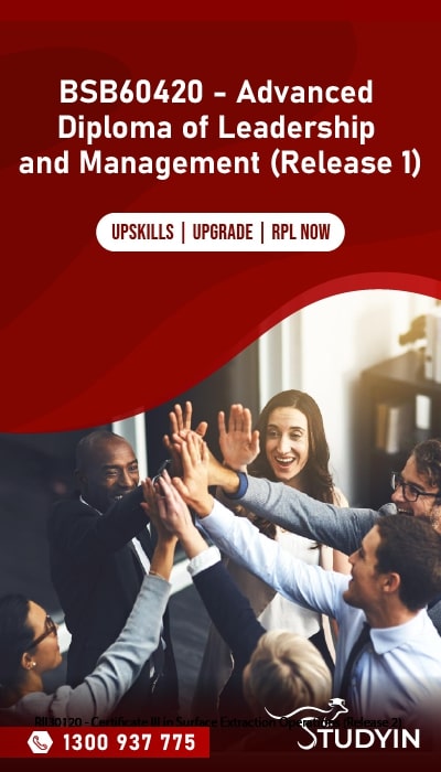 BSB60420 - Advanced Diploma of Leadership and Management (Release 1)