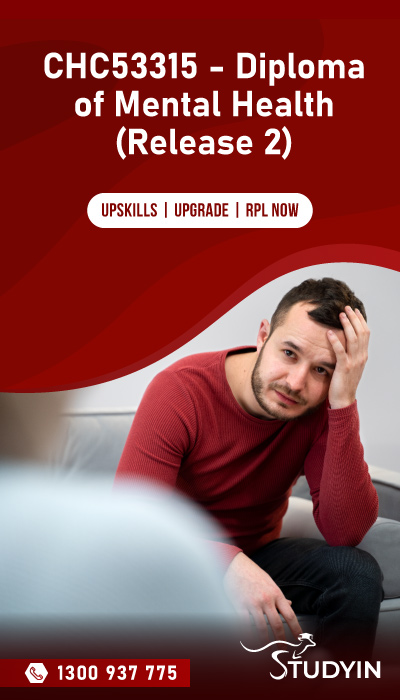 CHC53315 - Diploma of Mental Health (Release 2)
