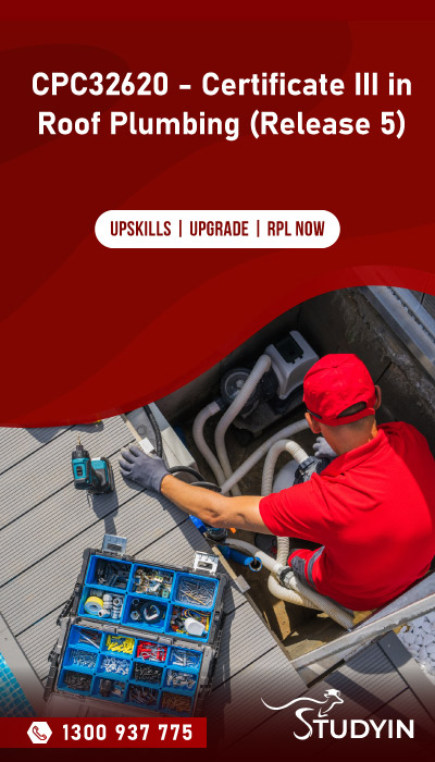 CPC32620 - Certificate III in Roof Plumbing (Release 5)