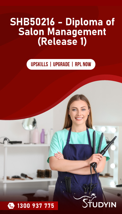 SHB50216 - Diploma of Salon Management (Release 1)