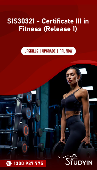 SIS30321 - Certificate III in Fitness (Release 1)