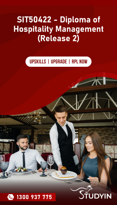 SIT50422 - Diploma of Hospitality Management (Release 2)