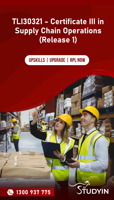 TLI30321 - Certificate III in Supply Chain Operations (Release 1)