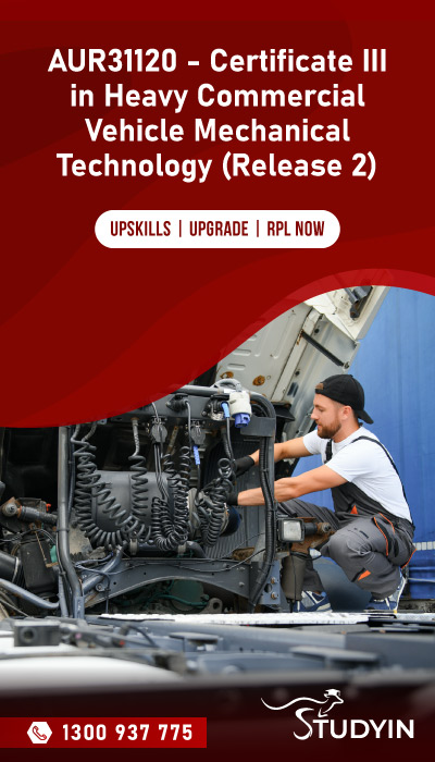 AUR31120 - Certificate III in Heavy Commercial Vehicle Mechanical Technology (Release 2)