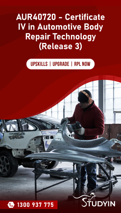 AUR40720 - Certificate IV in Automotive Body Repair Technology (Release 3)