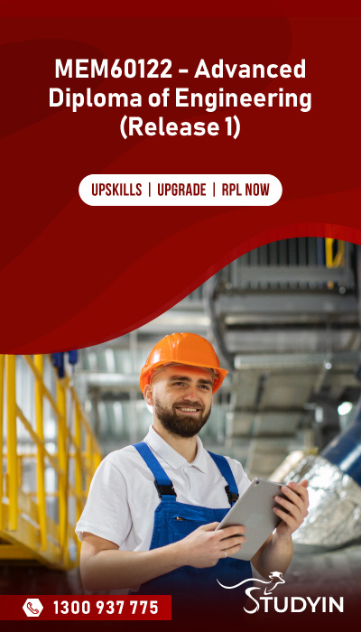 MEM60122 - Advanced Diploma of Engineering (Release 1)
