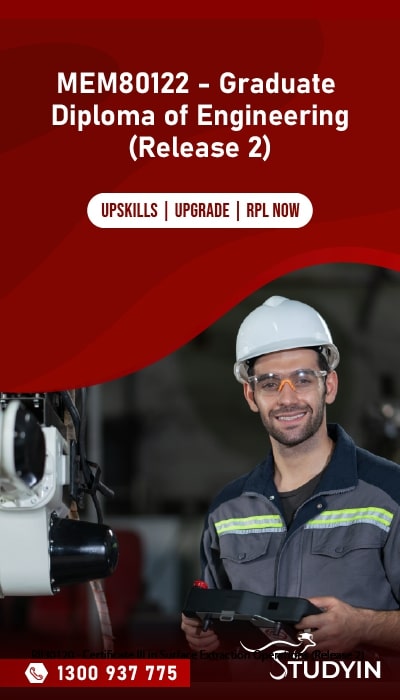 MEM80122 - Graduate Diploma of Engineering (Release 2)